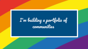 I'm building a portfolio of communities